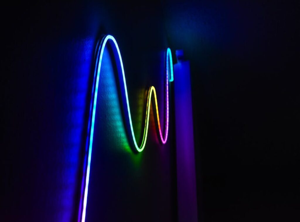 LED technology decor