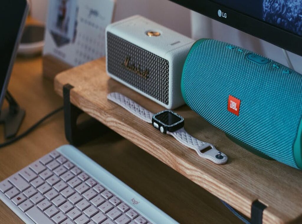 tech gadgets interior