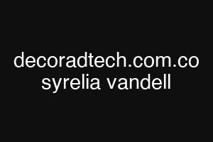 decoradtech.com.co syrelia vandell